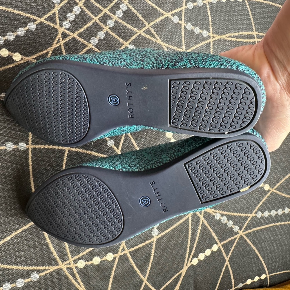 Rothy’s Spruce Python Points Size 6 - image 5